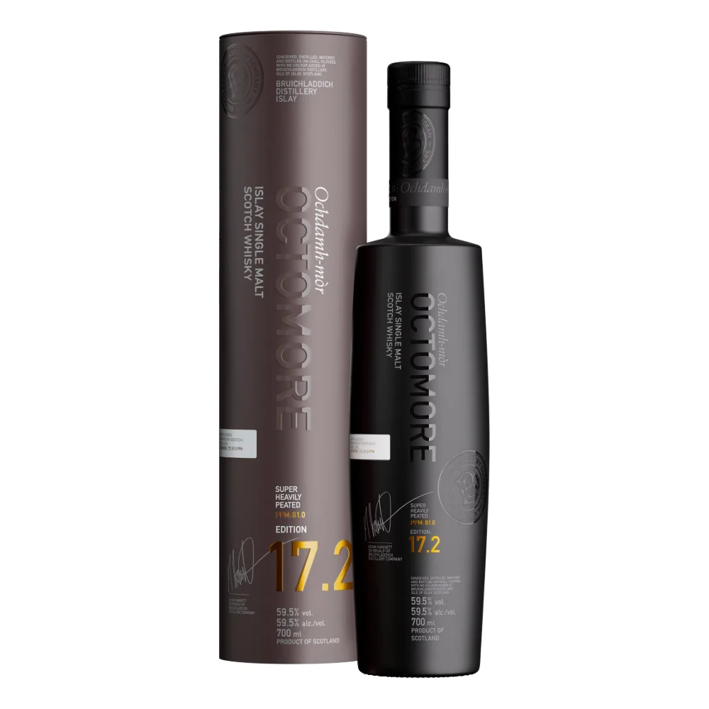 Botella de Octomore 17.2