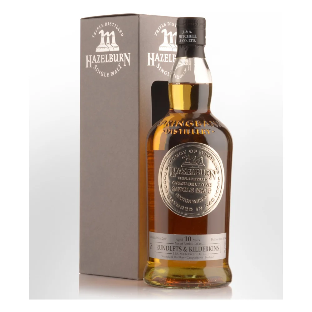 Botella de Hazelburn 10 2003 - Rundlets & Kilderkins
