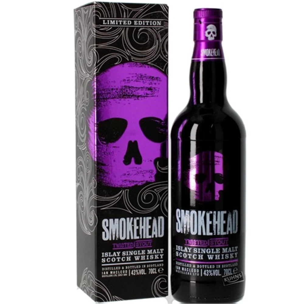 Botella de Smokehead Twisted Stout