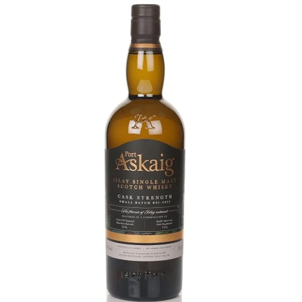 Botella de Port Askaig Cask Strength Batch 01-2023