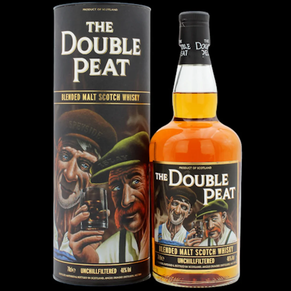 Botella de The Double Peat