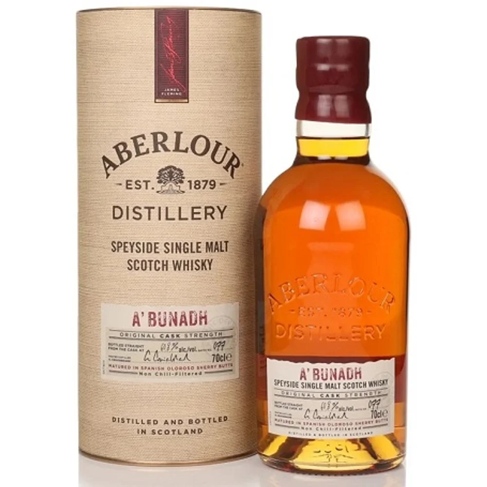 Botella de Aberlour A'bunadh Batch 77