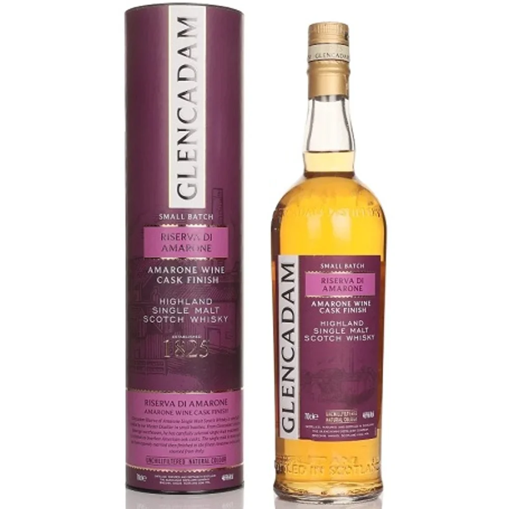 Botella de Glencadam Amarone Wine Cask Finish