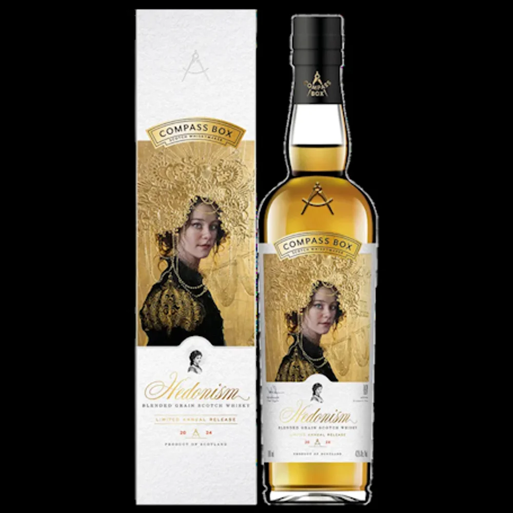 Botella de Compass Box Hedoism Release 2024