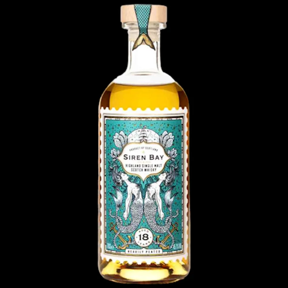 Botella de Siren Bay 18 Heavily Peated