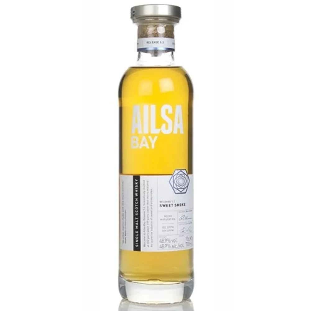 Botella de Ailsa Bay Release 1.2 Sweet Smoke
