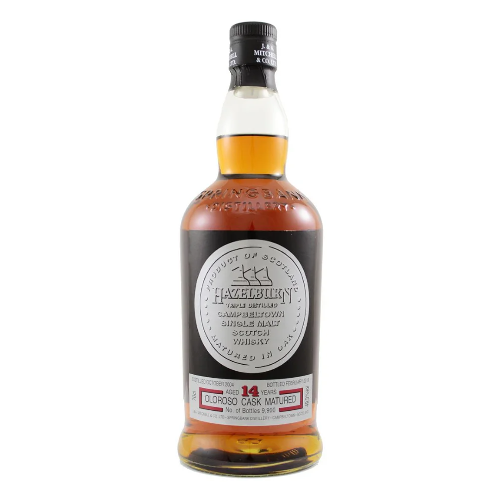 Botella de Hazelburn 14 2004 - Oloroso Cask
