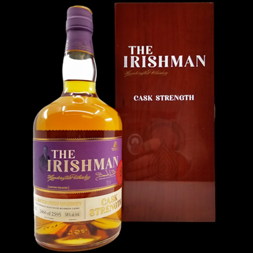 Botella de The Irishman Cask Strength Release 2021