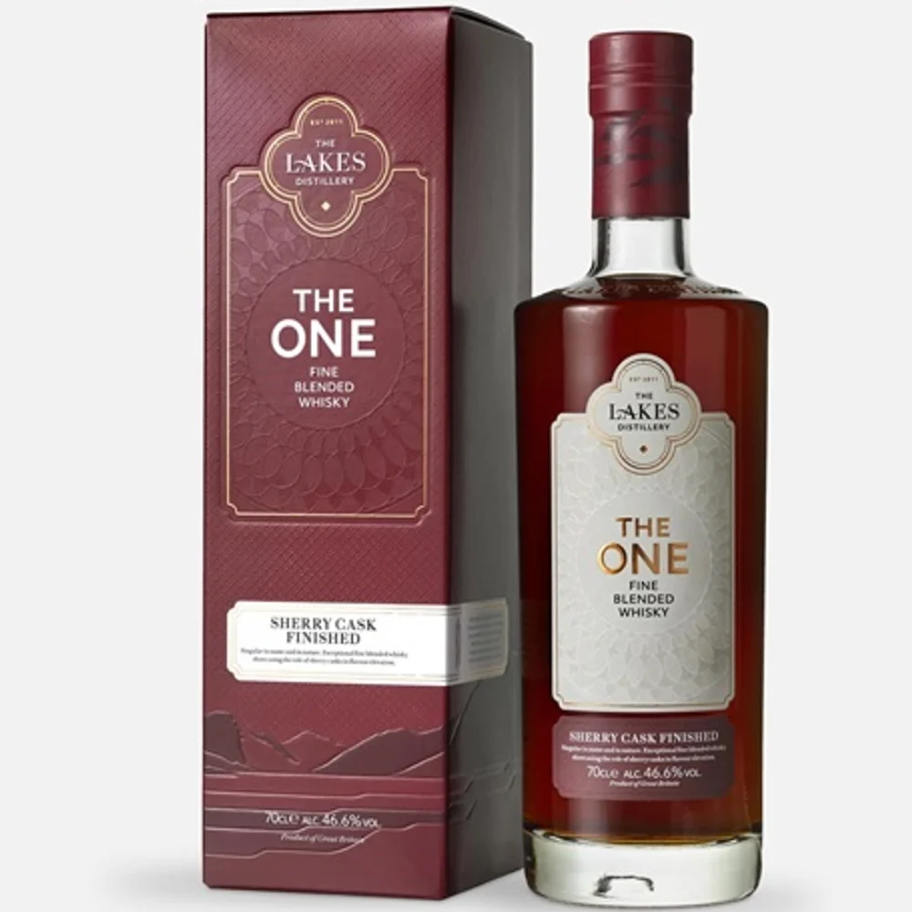 Botella de The Lakes One Sherry Cask Finished